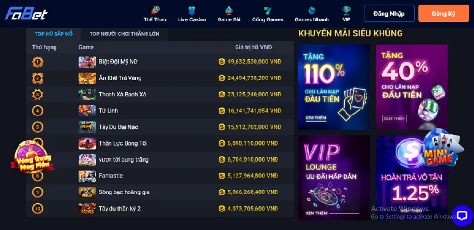 Game Bắn Cá Win333